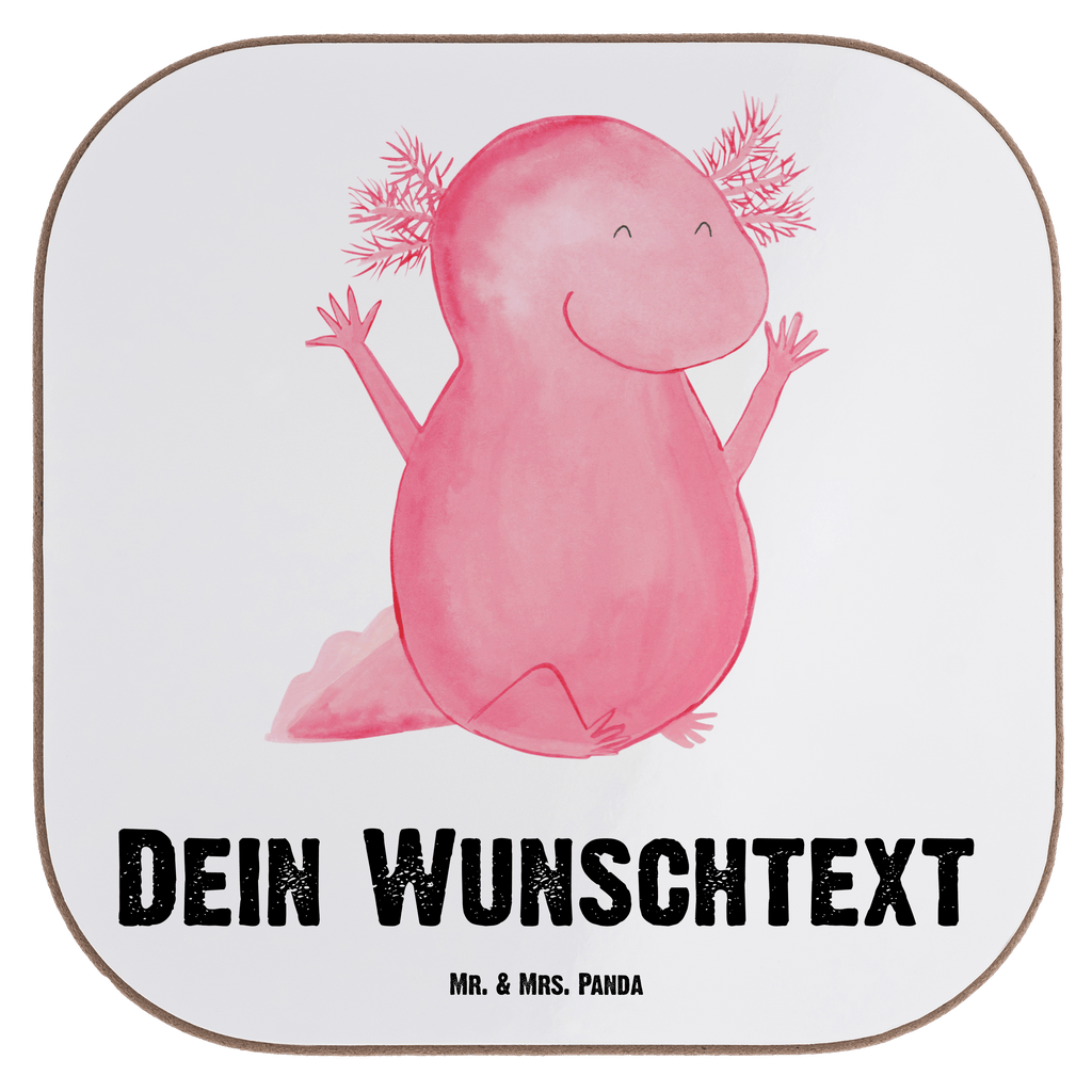 Personalisierte Untersetzer Axolotl Hurra Personalisierte Untersetzer, PErsonalisierte Bierdeckel, Personalisierte Glasuntersetzer, Peronalisierte Untersetzer Gläser, Personalisiert Getränkeuntersetzer, Untersetzer mit Namen, Bedrucken, Personalisieren, Namensaufdruck, Axolotl, Molch, Axolot, Schwanzlurch, Lurch, Lurche, fröhlich, Spaß, Freude, Motivation, Zufriedenheit