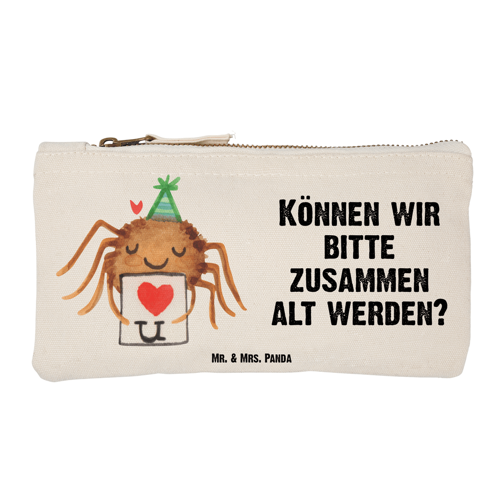 Schminktasche Spinne Agathe Brief Schminktasche, Kosmetiktasche, Kosmetikbeutel, Stiftemäppchen, Etui, Federmappe, Makeup, XXL, Schminketui, Kosmetiketui, Schlamperetui, Spinne Agathe, Spinne, Agathe, Videos, Merchandise, Liebesbeweis, Ich Liebe dich, Heiratsantrag, Verliebt, Liebespaar, Liebesgeschenk, Treuebeweis, Treuetest