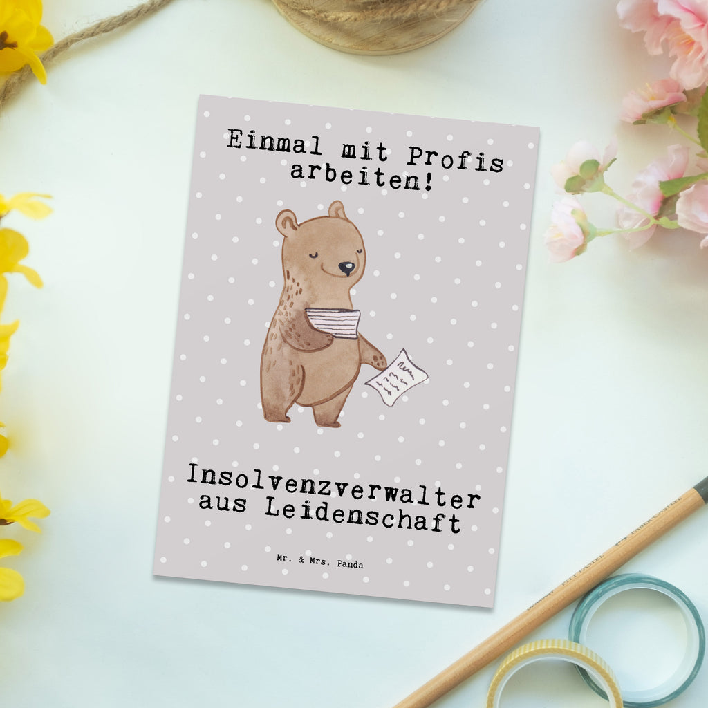 Postkarte Insolvenzverwalter aus Leidenschaft Postkarte, Karte, Geschenkkarte, Grußkarte, Einladung, Ansichtskarte, Geburtstagskarte, Einladungskarte, Dankeskarte, Ansichtskarten, Einladung Geburtstag, Einladungskarten Geburtstag, Beruf, Ausbildung, Jubiläum, Abschied, Rente, Kollege, Kollegin, Geschenk, Schenken, Arbeitskollege, Mitarbeiter, Firma, Danke, Dankeschön