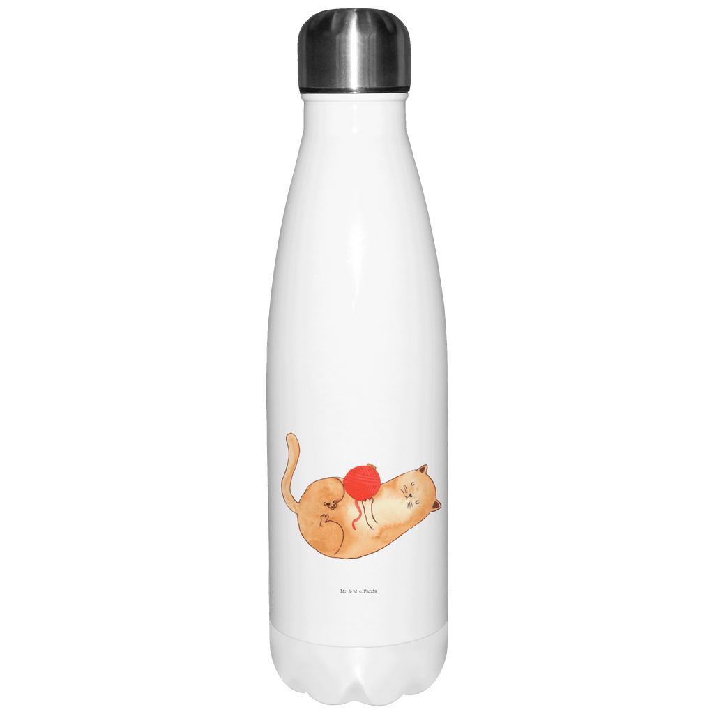 Thermosflasche Katzen Wollknäul Isolierflasche, Thermoflasche, Trinkflasche, Thermos, Edelstahl, Katze, Katzenmotiv, Katzenfan, Katzendeko, Katzenfreund, Katzenliebhaber, Katzenprodukte, Katzenartikel, Katzenaccessoires, Katzensouvenirs, Katzenliebhaberprodukte, Katzenmotive, Katzen, Kater, Mietze, Cat, Cats, Katzenhalter, Katzenbesitzerin, Haustier, Wollknäuel, Wolle, Spielen, Spiel, verspielt