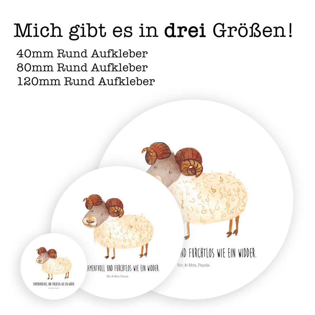 Rund Aufkleber Sternzeichen Widder Sticker, Aufkleber, Etikett, Tierkreiszeichen, Sternzeichen, Horoskop, Astrologie, Aszendent, Widder Geschenk, Widder Sternzeichen, Geschenk März, Geschenk April, Geburtstag März, Geburtstag April, Bock, Schafbock