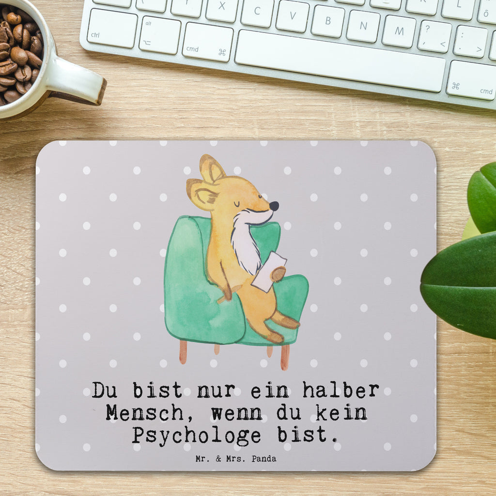 Mauspad Psychologe mit Herz Mousepad, Computer zubehör, Büroausstattung, PC Zubehör, Arbeitszimmer, Mauspad, Einzigartiges Mauspad, Designer Mauspad, Mausunterlage, Mauspad Büro, Beruf, Ausbildung, Jubiläum, Abschied, Rente, Kollege, Kollegin, Geschenk, Schenken, Arbeitskollege, Mitarbeiter, Firma, Danke, Dankeschön, Psychologe, Therapeut, Studium