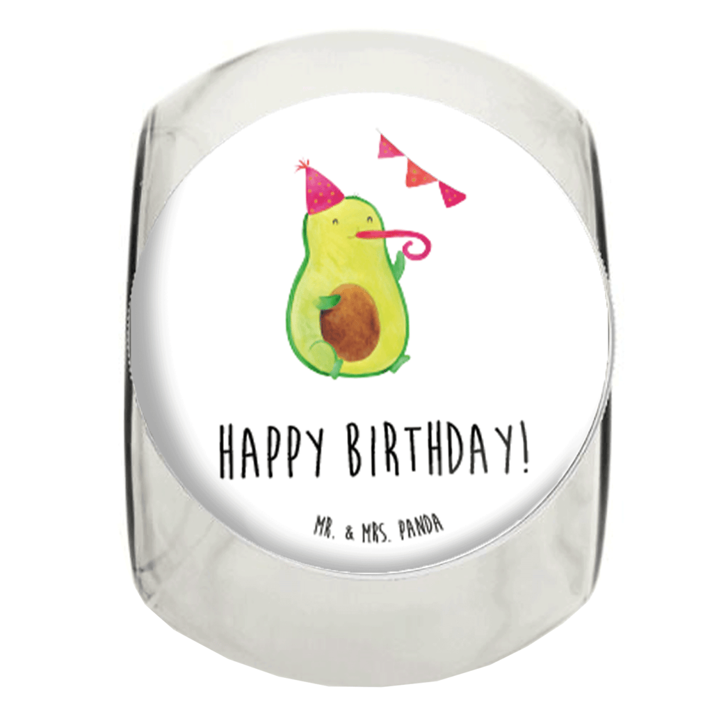 Bonbonglas Avocado Birthday Vorratsdose, Vorratsbehälter, Süßigkeitenglas, Süßigkeitendose, Kaffeedose, Müslidose, Teedose, Keksbehälter, Keksedose, Glasdose, Glasbälter, Vorratsglas, Küchenbehälter, Aufbewahrungsdose, Aufbewahungsglas, Gewürzdose, Küchenorganizer, Snackdose, Avocado, Veggie, Vegan, Gesund