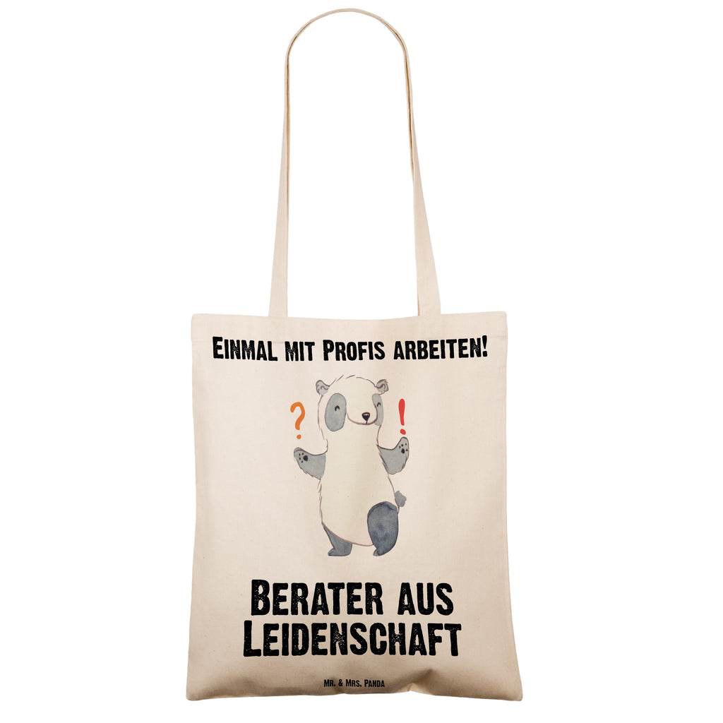 Tragetasche Berater aus Leidenschaft Beuteltasche, Beutel, Einkaufstasche, Jutebeutel, Stoffbeutel, Tasche, Shopper, Umhängetasche, Strandtasche, Schultertasche, Stofftasche, Tragetasche, Badetasche, Jutetasche, Einkaufstüte, Laptoptasche, Beruf, Ausbildung, Jubiläum, Abschied, Rente, Kollege, Kollegin, Geschenk, Schenken, Arbeitskollege, Mitarbeiter, Firma, Danke, Dankeschön, Berater, Finanzberater, IT Beratung, Beratungsbüro, Eröffnung