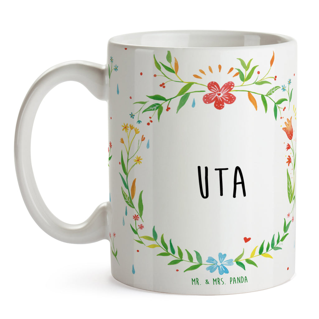 Tasse Uta Tasse, Kaffeetasse, Teetasse, Becher, Kaffeebecher, Teebecher, Keramiktasse, Porzellantasse, Büro Tasse, Geschenk Tasse, Tasse Sprüche, Tasse Motive, Kaffeetassen, Tasse bedrucken, Designer Tasse, Cappuccino Tassen, Schöne Teetassen, Geschenk