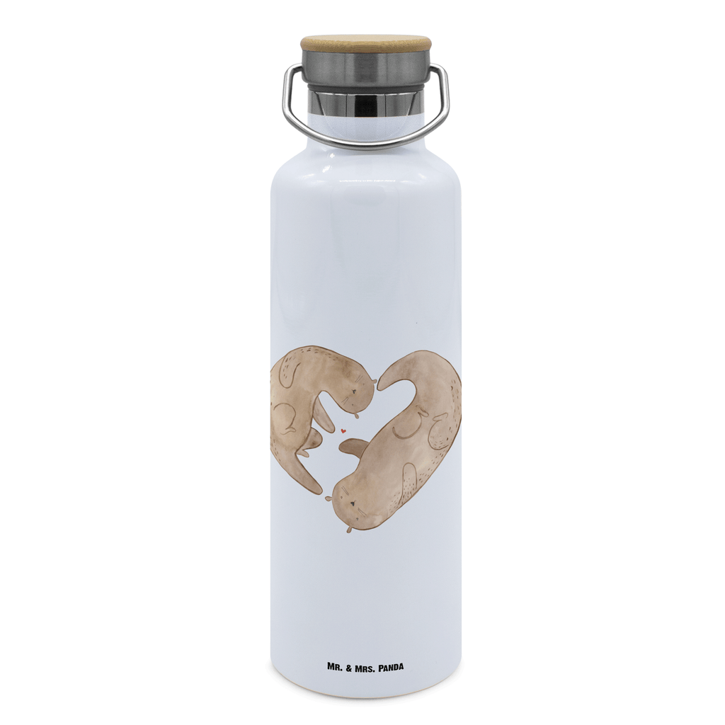 Trinkflasche Otter Herz Thermosflasche, Isolierflasche, Edelstahl, Trinkflasche, isoliert, Wamrhaltefunktion, Sportflasche, Flasche zum Sport, Sportlerflasche, Otter, Fischotter, Seeotter, Liebe, Herz, Liebesbeweis, Liebesgeschenk, Bessere Hälfte, Love you, Jahrestag, Hochzeitstag, Verlobung, gemeinsames Leben