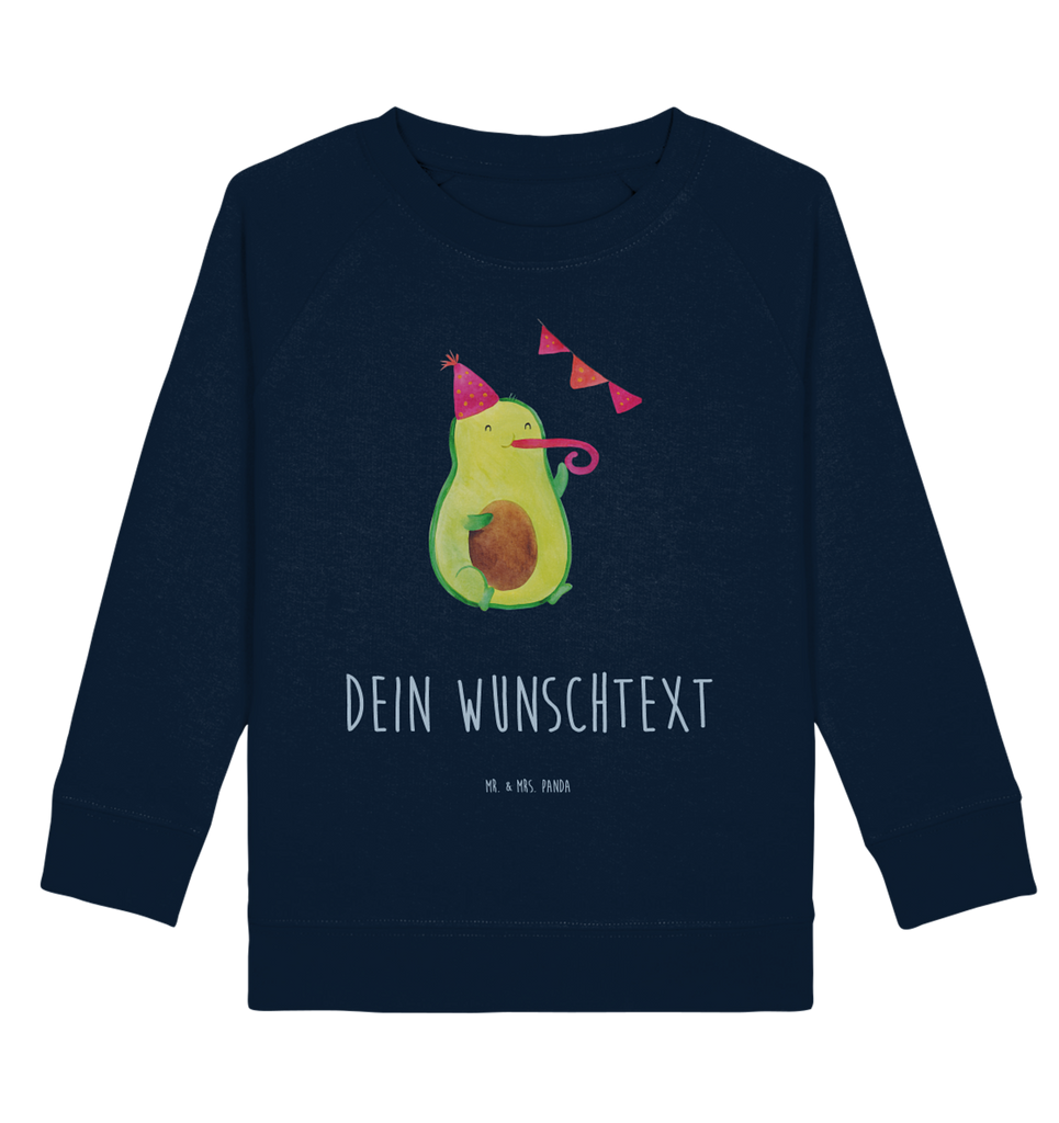 Personalisierter Kinder Pullover Avocado Party Time Personalisierter Kinder Pullover, Personalisiertes Kinder Sweatshirt, Jungen, Mädchen, Avocado, Veggie, Vegan, Gesund