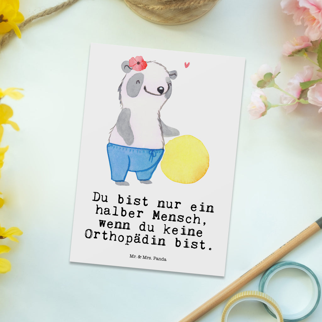 Postkarte Orthopädin mit Herz Postkarte, Karte, Geschenkkarte, Grußkarte, Einladung, Ansichtskarte, Geburtstagskarte, Einladungskarte, Dankeskarte, Ansichtskarten, Einladung Geburtstag, Einladungskarten Geburtstag, Beruf, Ausbildung, Jubiläum, Abschied, Rente, Kollege, Kollegin, Geschenk, Schenken, Arbeitskollege, Mitarbeiter, Firma, Danke, Dankeschön, Orthopädin, Fachärztin, Orthopädie, Praxis, Eröffnung