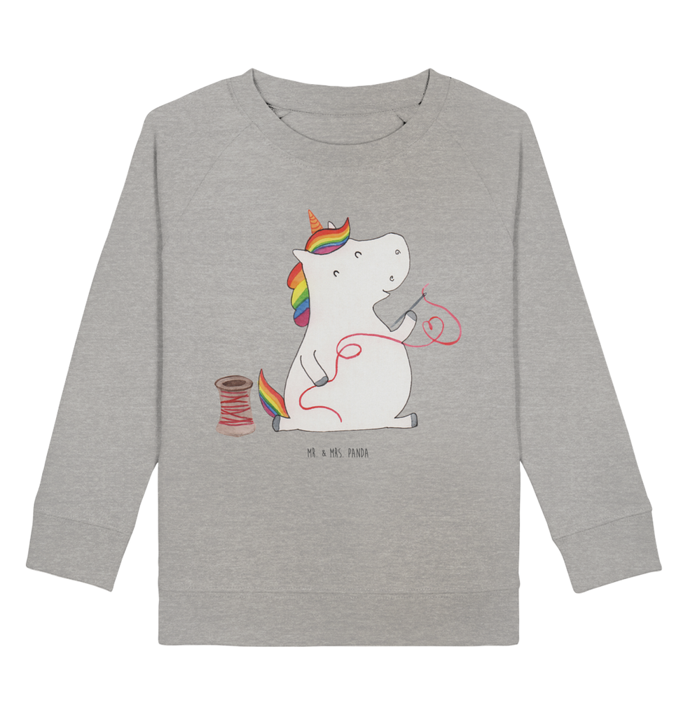 Organic Kinder Pullover Einhorn Näherin Kinder Pullover, Kinder Sweatshirt, Jungen, Mädchen, Einhorn, Einhörner, Einhorn Deko, Pegasus, Unicorn, Näherin, nähen, Freundin, Häkeln, Stricken, basteln, Nähzimmer