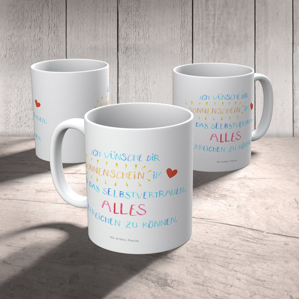 Tasse Ich wünsche dir Sonnenschein im Herzen Tasse, Kaffeetasse, Teetasse, Becher, Kaffeebecher, Teebecher, Keramiktasse, Porzellantasse, Büro Tasse, Geschenk Tasse, Tasse Sprüche, Tasse Motive, Kaffeetassen, Tasse bedrucken, Designer Tasse, Cappuccino Tassen, Schöne Teetassen