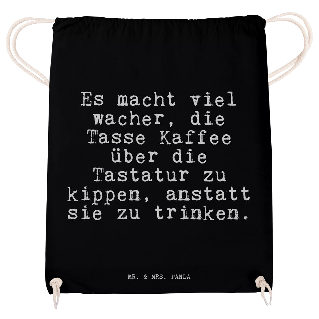 Sportbeutel Es macht viel wacher,... Sportbeutel, Turnbeutel, Beutel, Sporttasche, Tasche, Stoffbeutel, Sportbeutel Kinder, Gymsack, Beutel Rucksack, Kleine Sporttasche, Sportzubehör, Turnbeutel Baumwolle, Spruch, Sprüche, lustige Sprüche, Weisheiten, Zitate, Spruch Geschenke, Spruch Sprüche Weisheiten Zitate Lustig Weisheit Worte