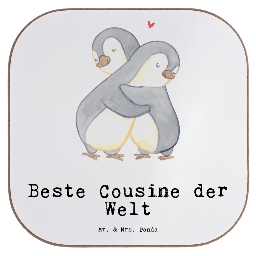 Quadratische Untersetzer Pinguin Beste Cousine der Welt Untersetzer, Bierdeckel, Glasuntersetzer, Untersetzer Gläser, Getränkeuntersetzer, Untersetzer aus Holz, Untersetzer für Gläser, Korkuntersetzer, Untersetzer Holz, Holzuntersetzer, Tassen Untersetzer, Untersetzer Design, für, Dankeschön, Geschenk, Schenken, Geburtstag, Geburtstagsgeschenk, Geschenkidee, Danke, Bedanken, Mitbringsel, Freude machen, Geschenktipp, Cousine, Kusine, Kousine, Cousinchen, Tochter von Onkel, Tochter von Tante, Familie, Verwandtschaft, Cousin