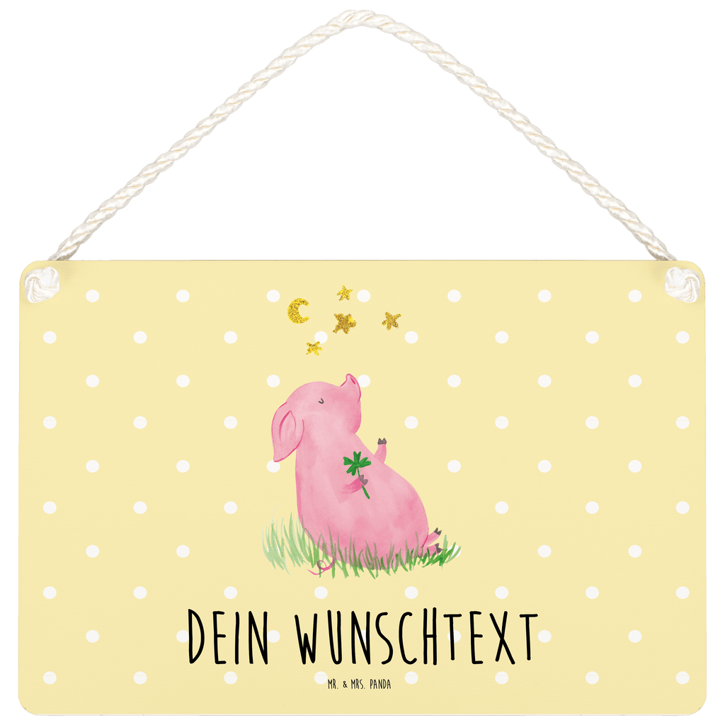 Personalisiertes Deko Schild Glücksschwein Dekoschild, Deko Schild, Schild, Tür Schild, Türschild, Holzschild, Wandschild, Wanddeko, Tiermotive, Gute Laune, lustige Sprüche, Tiere, Glücksschwein. Glück, Schwein, Schweinchen, Sterne, Sernchen, Ziele, Träume, Motivation, Glücksbringer