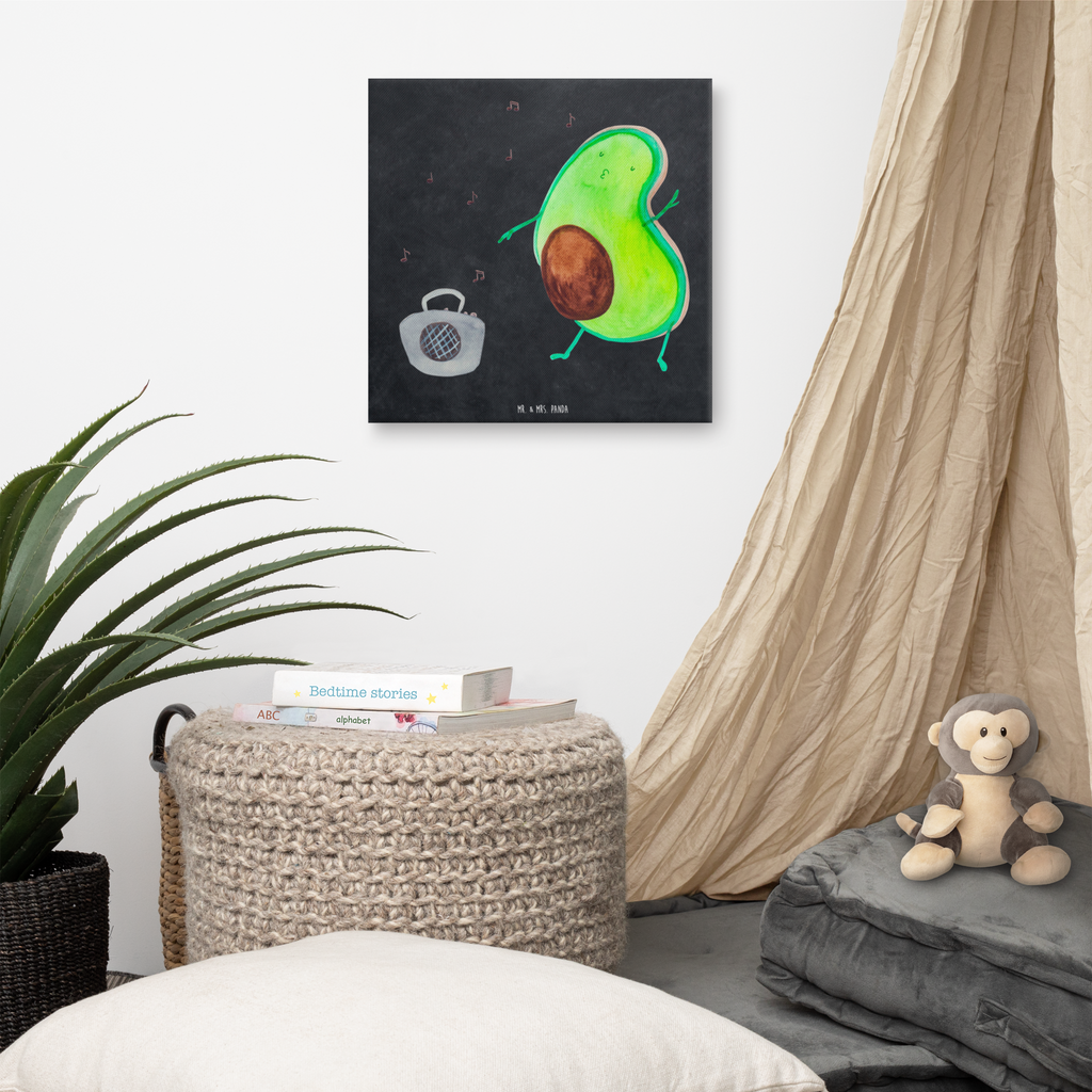 Leinwand Bild Avocado Tanzen Leinwand, Bild, Kunstdruck, Wanddeko, Dekoration, Avocado, Veggie, Vegan, Gesund