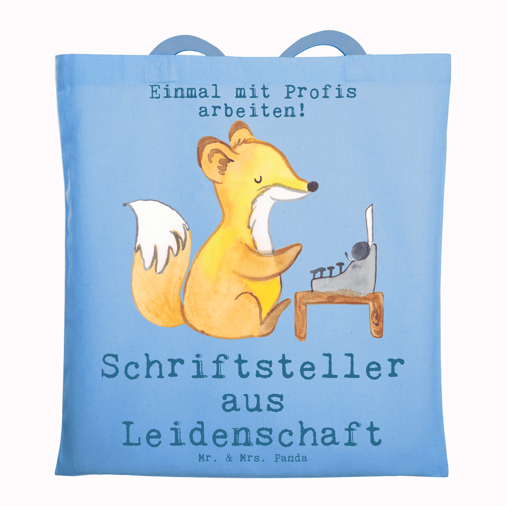 Tragetasche Schriftsteller aus Leidenschaft Beuteltasche, Beutel, Einkaufstasche, Jutebeutel, Stoffbeutel, Tasche, Shopper, Umhängetasche, Strandtasche, Schultertasche, Stofftasche, Tragetasche, Badetasche, Jutetasche, Einkaufstüte, Laptoptasche, Beruf, Ausbildung, Jubiläum, Abschied, Rente, Kollege, Kollegin, Geschenk, Schenken, Arbeitskollege, Mitarbeiter, Firma, Danke, Dankeschön, Autor, Buchveröffentlichung, Schriftsteller, Verlag, Geschichtenschreiber, Hobbyautor