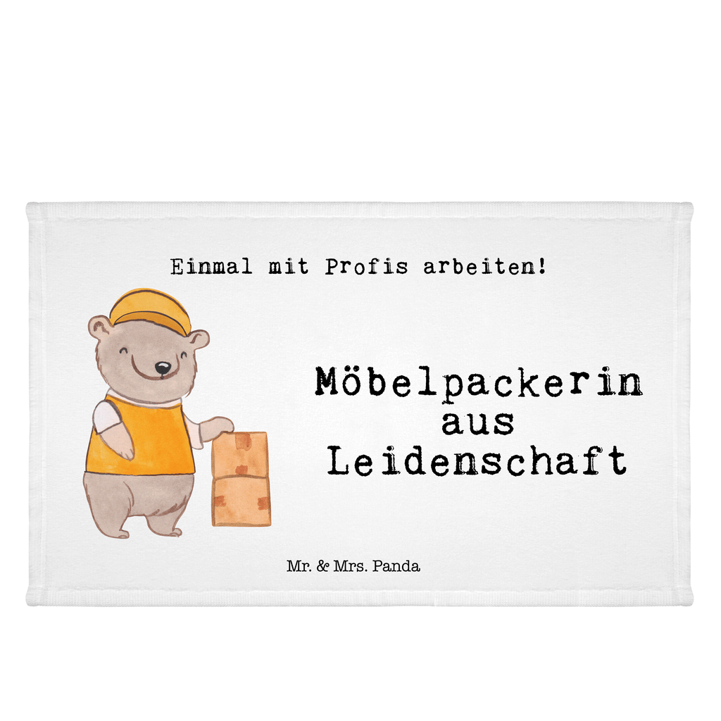 Handtuch Möbelpackerin aus Leidenschaft Gästetuch, Reisehandtuch, Sport Handtuch, Frottier, Kinder Handtuch, Beruf, Ausbildung, Jubiläum, Abschied, Rente, Kollege, Kollegin, Geschenk, Schenken, Arbeitskollege, Mitarbeiter, Firma, Danke, Dankeschön, Möbelpackerin, Umzugshelferin, Umzugsfirma, Umzugsservice