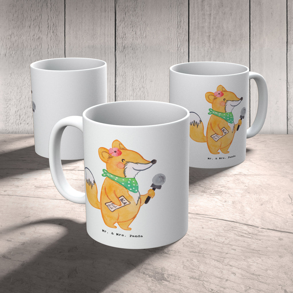 Tasse Journalistin mit Herz Tasse, Kaffeetasse, Teetasse, Becher, Kaffeebecher, Teebecher, Keramiktasse, Porzellantasse, Büro Tasse, Geschenk Tasse, Tasse Sprüche, Tasse Motive, Kaffeetassen, Tasse bedrucken, Designer Tasse, Cappuccino Tassen, Schöne Teetassen, Beruf, Ausbildung, Jubiläum, Abschied, Rente, Kollege, Kollegin, Geschenk, Schenken, Arbeitskollege, Mitarbeiter, Firma, Danke, Dankeschön, Journalistin, Reporterin, Redakteurin, Pressebüro, Studium