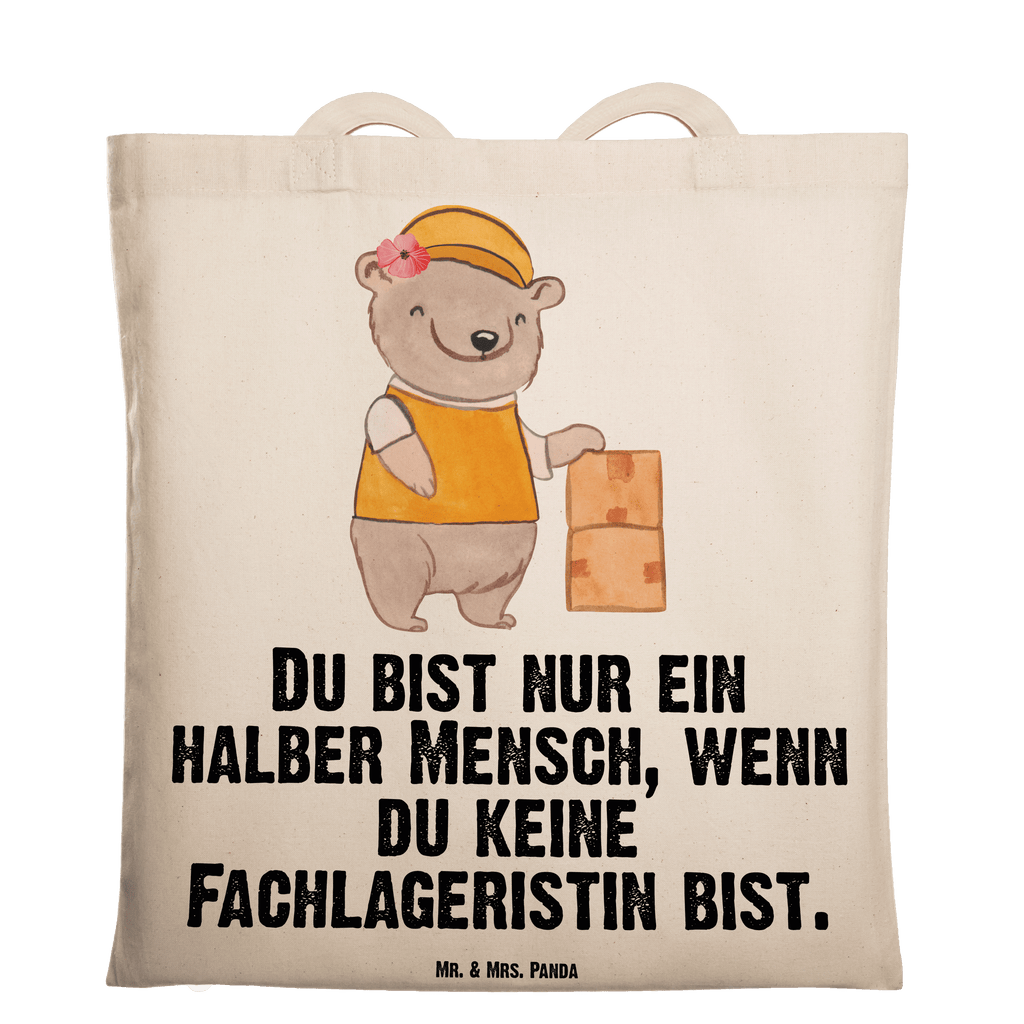 Tragetasche Fachlageristin mit Herz Beuteltasche, Beutel, Einkaufstasche, Jutebeutel, Stoffbeutel, Tasche, Shopper, Umhängetasche, Strandtasche, Schultertasche, Stofftasche, Tragetasche, Badetasche, Jutetasche, Einkaufstüte, Laptoptasche, Beruf, Ausbildung, Jubiläum, Abschied, Rente, Kollege, Kollegin, Geschenk, Schenken, Arbeitskollege, Mitarbeiter, Firma, Danke, Dankeschön, Lagerarbeiterin, Fachlageristin, Lageristin, Lagerverwalterin