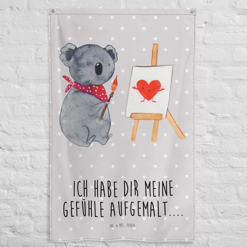 Wandteppich Koala Künstler Wandbehang, Dekoration, Boho, Wandteppich, Wandtuch, Wanddeko, Tapisserie, Tapestry, Wandbild, Textil-Kunst, Schmuck-Wandbehang, Wand Deko, Kinderzimmer, Kinderzimmer Wand, Kinderzimmer Deko, Kinderzimmer Wanddeko, Koala, Koalabär, Liebe, Liebensbeweis, Liebesgeschenk, Gefühle, Künstler, zeichnen