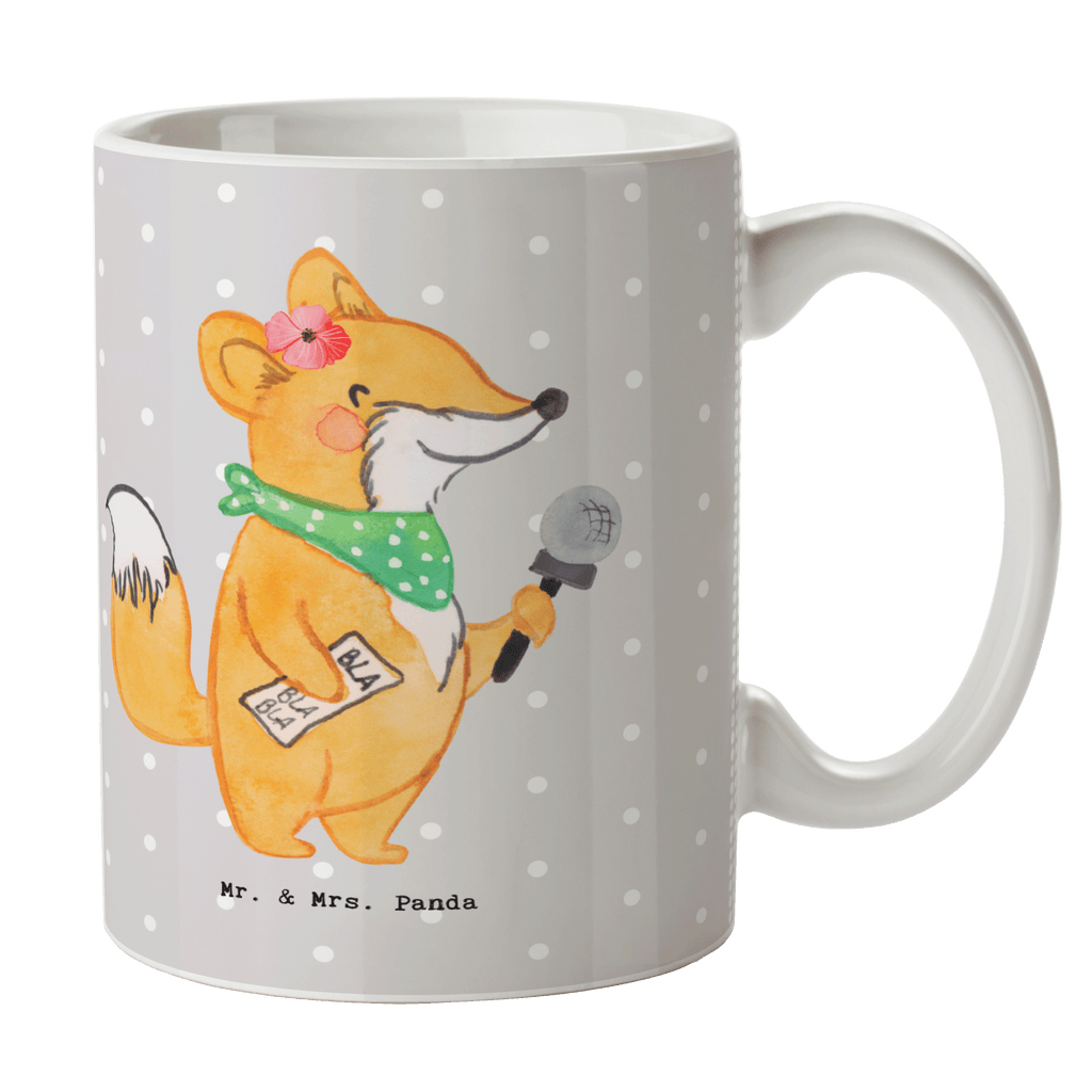 Tasse Journalistin mit Herz Tasse, Kaffeetasse, Teetasse, Becher, Kaffeebecher, Teebecher, Keramiktasse, Porzellantasse, Büro Tasse, Geschenk Tasse, Tasse Sprüche, Tasse Motive, Kaffeetassen, Tasse bedrucken, Designer Tasse, Cappuccino Tassen, Schöne Teetassen, Beruf, Ausbildung, Jubiläum, Abschied, Rente, Kollege, Kollegin, Geschenk, Schenken, Arbeitskollege, Mitarbeiter, Firma, Danke, Dankeschön, Journalistin, Reporterin, Redakteurin, Pressebüro, Studium