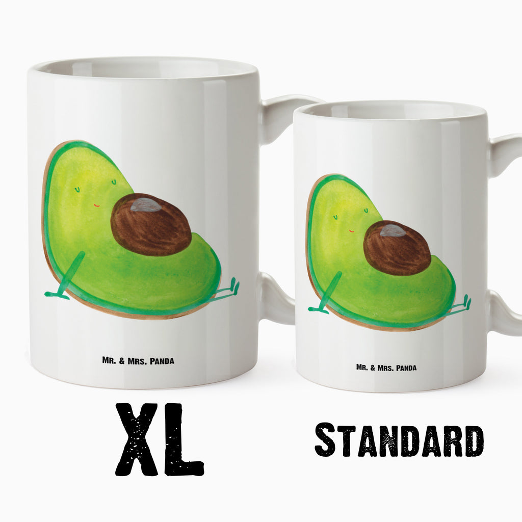 XL Tasse Avocado schwanger XL Tasse, Große Tasse, Grosse Kaffeetasse, XL Becher, XL Teetasse, spülmaschinenfest, Jumbo Tasse, Groß, Avocado, Veggie, Vegan, Gesund, schwanger, Schwangerschaft, Babyparty, Babyshower