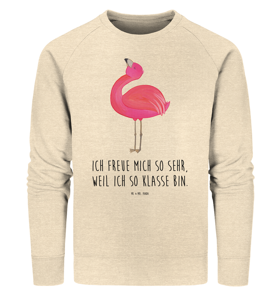 Organic Pullover Flamingo Stolz Pullover, Pullover Männer, Pullover Frauen, Sweatshirt, Sweatshirt Männer, Sweatshirt Frauen, Unisex, Flamingo, stolz, Freude, Selbstliebe, Selbstakzeptanz, Freundin, beste Freundin, Tochter, Mama, Schwester