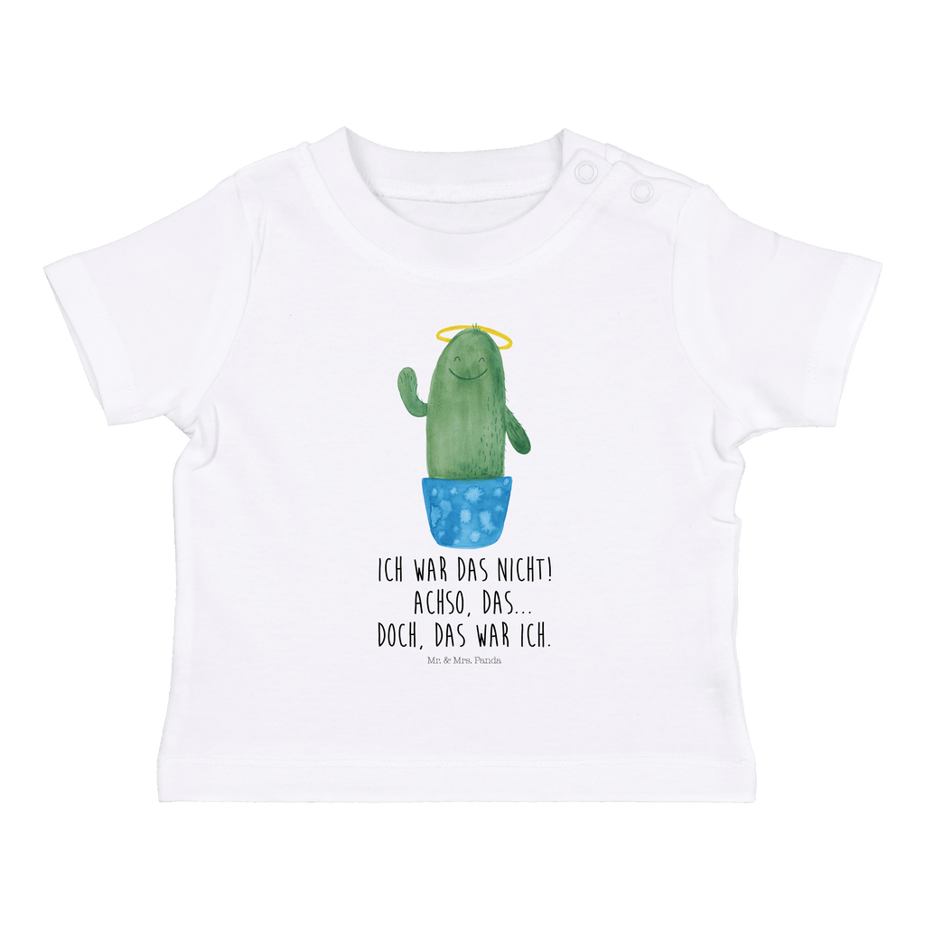 Organic Baby Shirt Kaktus Heilig Baby T-Shirt, Jungen Baby T-Shirt, Mädchen Baby T-Shirt, Shirt, Kaktus, Kakteen, frech, lustig, Kind, Eltern, Familie, Bruder, Schwester, Schwestern, Freundin, Heiligenschein