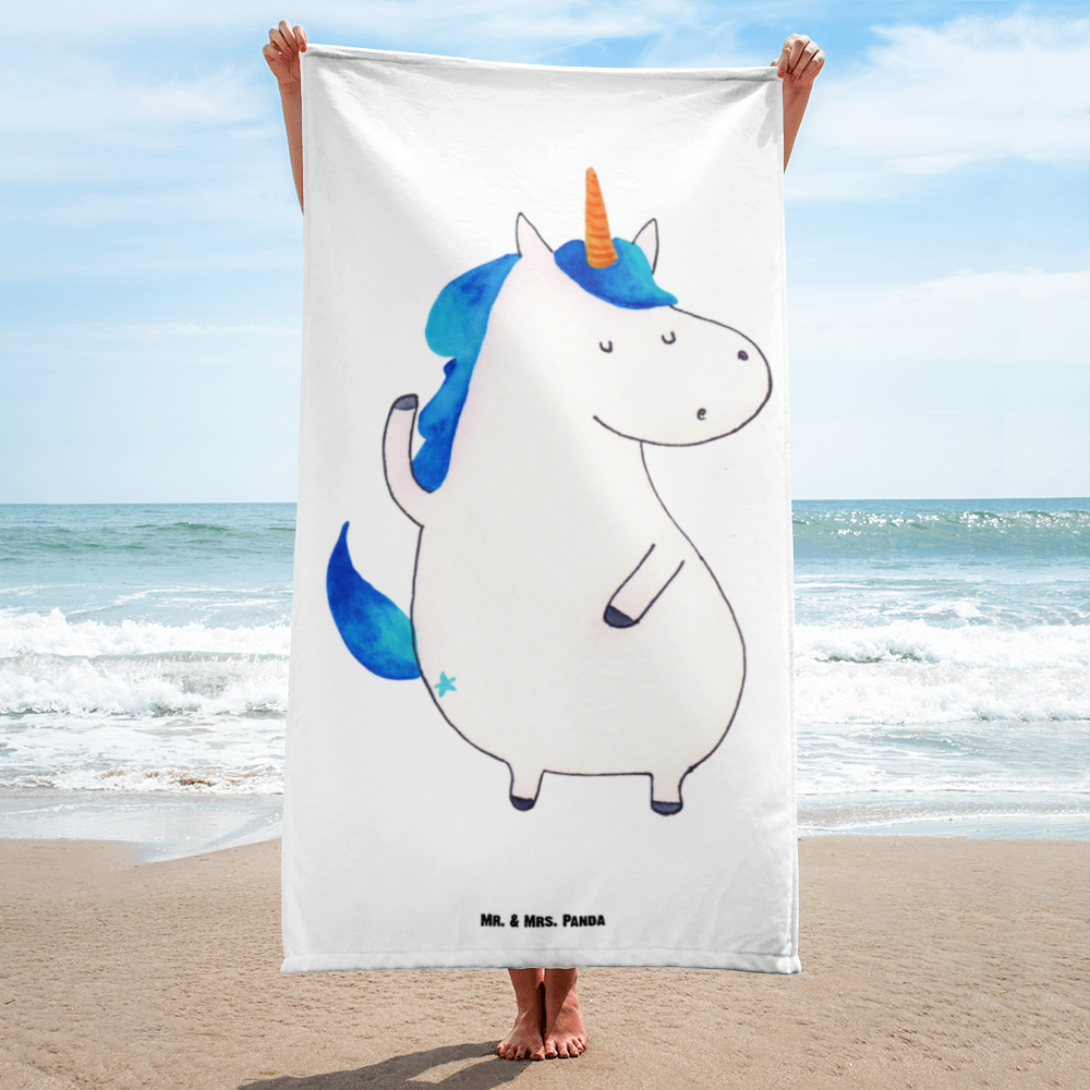 XL Badehandtuch Einhorn Mann Handtuch, Badetuch, Duschtuch, Strandtuch, Saunatuch, Einhorn, Einhörner, Einhorn Deko, Pegasus, Unicorn, cool, Mann, Freundin, Familie, bester Freund, BFF, Party, hübsch, beste