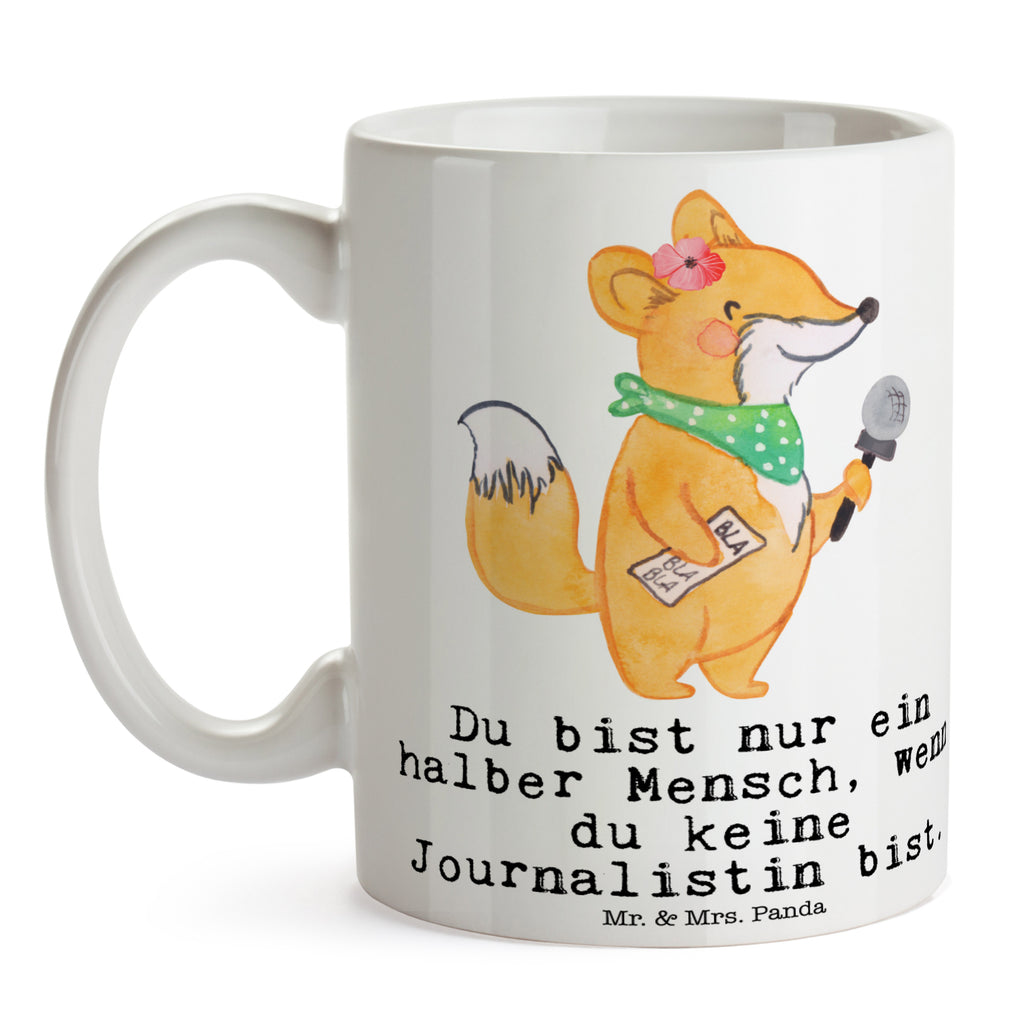 Tasse Journalistin mit Herz Tasse, Kaffeetasse, Teetasse, Becher, Kaffeebecher, Teebecher, Keramiktasse, Porzellantasse, Büro Tasse, Geschenk Tasse, Tasse Sprüche, Tasse Motive, Kaffeetassen, Tasse bedrucken, Designer Tasse, Cappuccino Tassen, Schöne Teetassen, Beruf, Ausbildung, Jubiläum, Abschied, Rente, Kollege, Kollegin, Geschenk, Schenken, Arbeitskollege, Mitarbeiter, Firma, Danke, Dankeschön, Journalistin, Reporterin, Redakteurin, Pressebüro, Studium