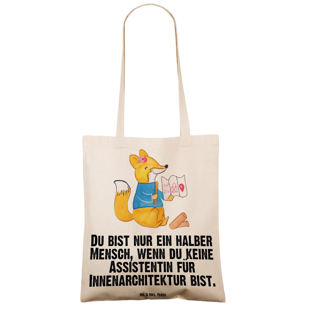 Tragetasche Assistentin für Innenarchitektur mit Herz Beuteltasche, Beutel, Einkaufstasche, Jutebeutel, Stoffbeutel, Tasche, Shopper, Umhängetasche, Strandtasche, Schultertasche, Stofftasche, Tragetasche, Badetasche, Jutetasche, Einkaufstüte, Laptoptasche, Beruf, Ausbildung, Jubiläum, Abschied, Rente, Kollege, Kollegin, Geschenk, Schenken, Arbeitskollege, Mitarbeiter, Firma, Danke, Dankeschön