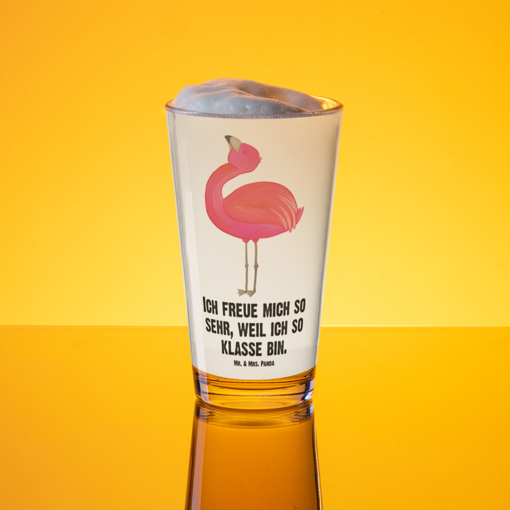 Premium Trinkglas Flamingo stolz Trinkglas, Glas, Pint Glas, Bierglas, Cocktail Glas, Wasserglas, Flamingo, stolz, Freude, Selbstliebe, Selbstakzeptanz, Freundin, beste Freundin, Tochter, Mama, Schwester