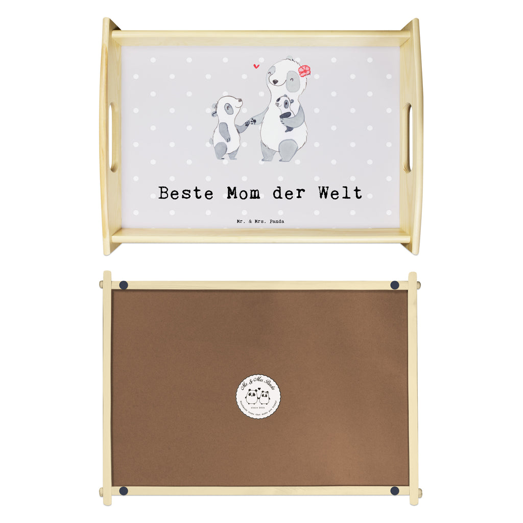 Serviertablett Panda Beste Mom der Welt Serviertablett, Tablett, Holztablett, Küchentablett, Dekotablett, Frühstückstablett, für, Dankeschön, Geschenk, Schenken, Geburtstag, Geburtstagsgeschenk, Geschenkidee, Danke, Bedanken, Mitbringsel, Freude machen, Geschenktipp, Mom, Mommy, Mama, Mami, Mutter, Muttertag, Mutti, Ma, Tochter, Sohn, Beste Mama, Beste, Supermama