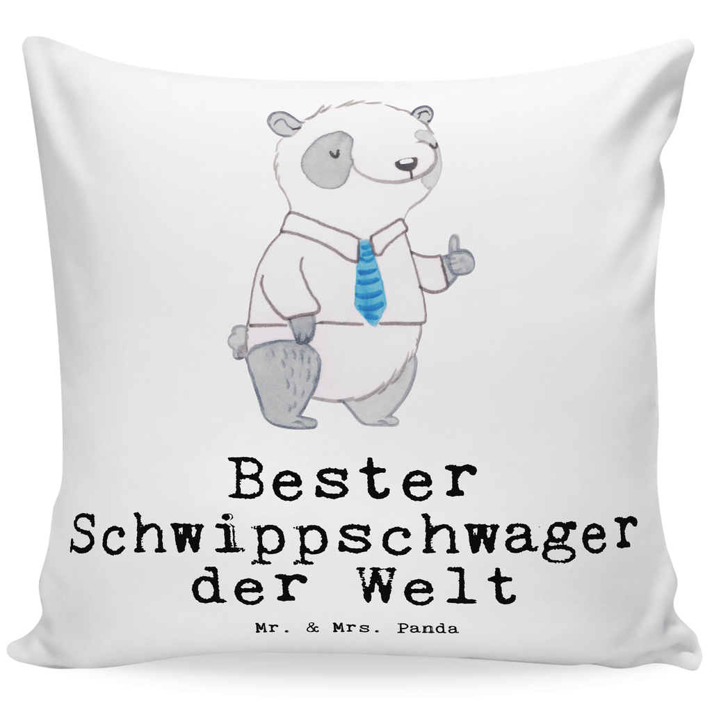 40x40 Kissen Panda Bester Schwippschwager der Welt Kissenhülle, Kopfkissen, Sofakissen, Dekokissen, Motivkissen, sofakissen, sitzkissen, Kissen, Kissenbezüge, Kissenbezug 40x40, Kissen 40x40, Kissenhülle 40x40, Zierkissen, Couchkissen, Dekokissen Sofa, Sofakissen 40x40, Dekokissen 40x40, Kopfkissen 40x40, Kissen 40x40 Waschbar, für, Dankeschön, Geschenk, Schenken, Geburtstag, Geburtstagsgeschenk, Geschenkidee, Danke, Bedanken, Mitbringsel, Freude machen, Geschenktipp, Schwippschwager, Schwibschwager, Schwipschwager, Schwager, Schwager des Ehepartners, Familie, Verwandtschaft, angeheiratet