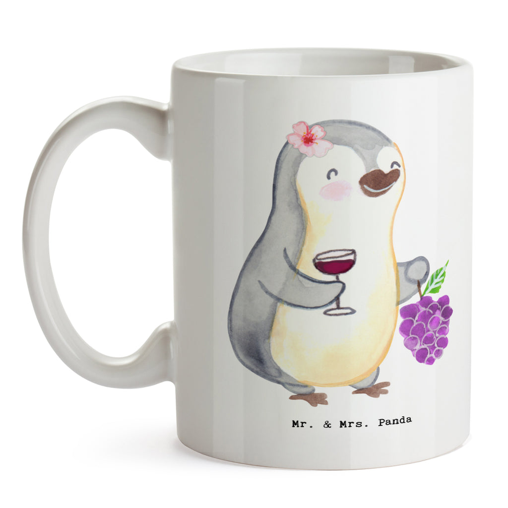 Tasse Weinhändlerin mit Herz Tasse, Kaffeetasse, Teetasse, Becher, Kaffeebecher, Teebecher, Keramiktasse, Porzellantasse, Büro Tasse, Geschenk Tasse, Tasse Sprüche, Tasse Motive, Kaffeetassen, Tasse bedrucken, Designer Tasse, Cappuccino Tassen, Schöne Teetassen, Beruf, Ausbildung, Jubiläum, Abschied, Rente, Kollege, Kollegin, Geschenk, Schenken, Arbeitskollege, Mitarbeiter, Firma, Danke, Dankeschön