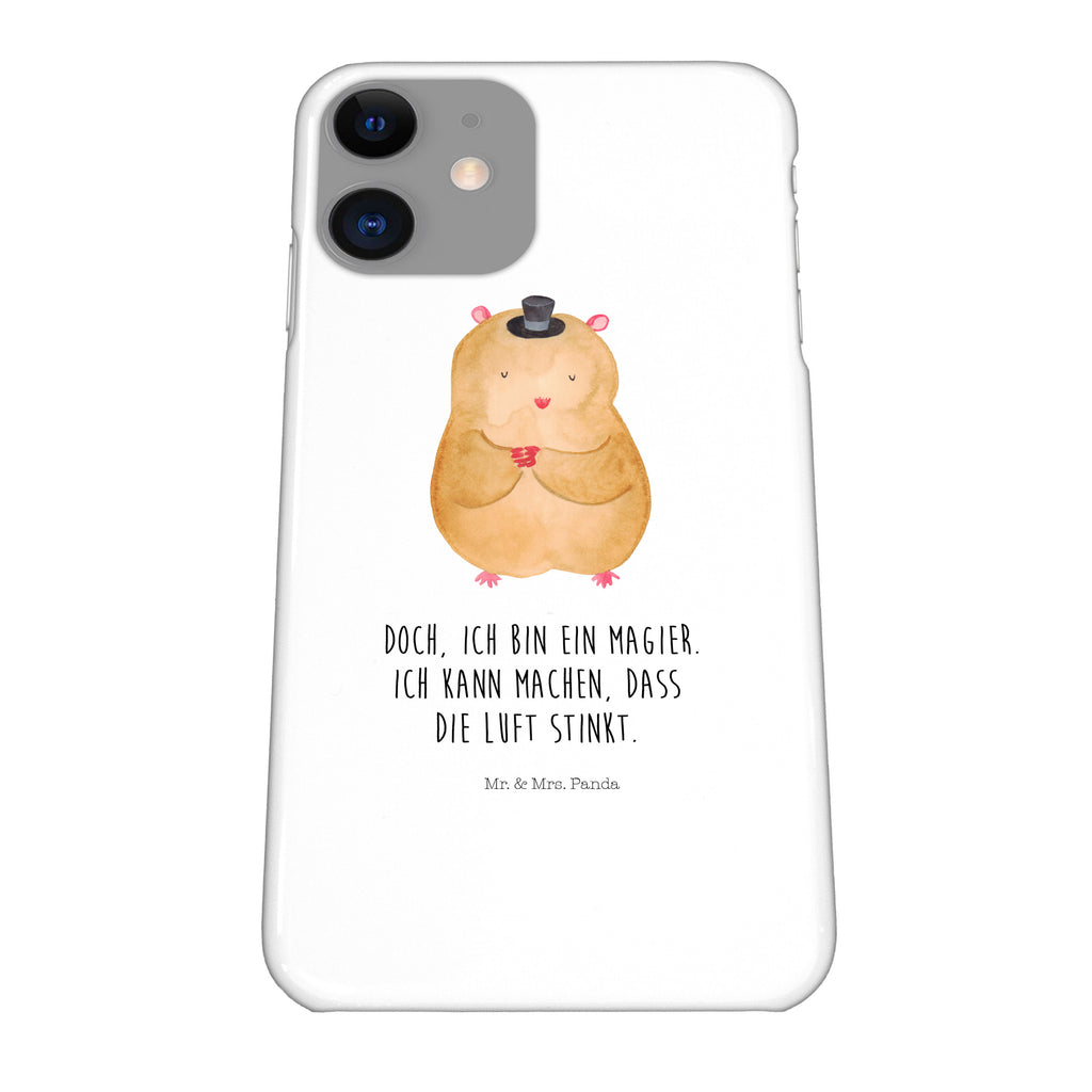 Handyhülle Hamster Hut Handyhülle, Handycover, Cover, Handy, Hülle, Iphone 10, Iphone X, Tiermotive, Gute Laune, lustige Sprüche, Tiere, Hamster, Hut, Magier, Zylinder, Zwerghamster, Zauberer