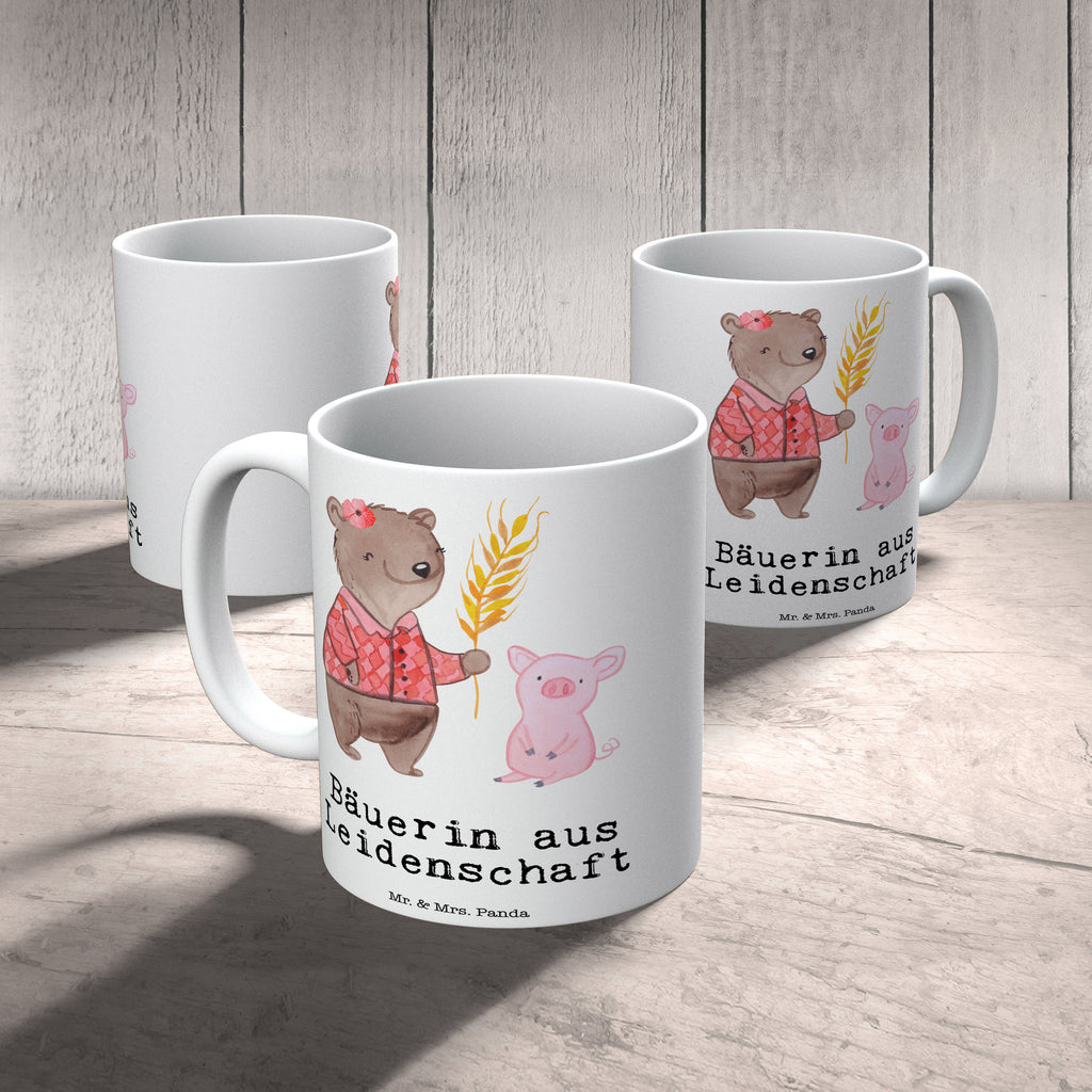 Tasse Bäuerin aus Leidenschaft Tasse, Kaffeetasse, Teetasse, Becher, Kaffeebecher, Teebecher, Keramiktasse, Porzellantasse, Büro Tasse, Geschenk Tasse, Tasse Sprüche, Tasse Motive, Kaffeetassen, Tasse bedrucken, Designer Tasse, Cappuccino Tassen, Schöne Teetassen, Beruf, Ausbildung, Jubiläum, Abschied, Rente, Kollege, Kollegin, Geschenk, Schenken, Arbeitskollege, Mitarbeiter, Firma, Danke, Dankeschön, Landwirtin, Bäuerin, Tierwirtin, Agronomin, Farmerin, Bauernhof