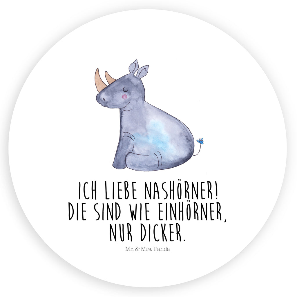 Rund Aufkleber Einhorn Nashorn Sticker, Aufkleber, Etikett, Einhorn, Einhörner, Einhorn Deko, Pegasus, Unicorn, Regenbogen, witzig, lustig, Zoo, Glitzer, Einhornpower, Erwachsenwerden, Nashorn, Nashörner