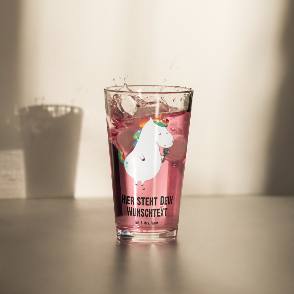 Personalisiertes Trinkglas Einhorn Sänger Personalisiertes Trinkglas, Personalisiertes Glas, Personalisiertes Pint Glas, Personalisiertes Bierglas, Personalisiertes Cocktail Glas, Personalisiertes Wasserglas, Glas mit Namen, Glas selber bedrucken, Wunschtext, Selbst drucken, Wunschname, Einhorn, Einhörner, Einhorn Deko, Pegasus, Unicorn, Glitzer, Konfetti, Party, Geburtstag, Feier, Fest, Disco, Sängerin, Sänger, Freundin