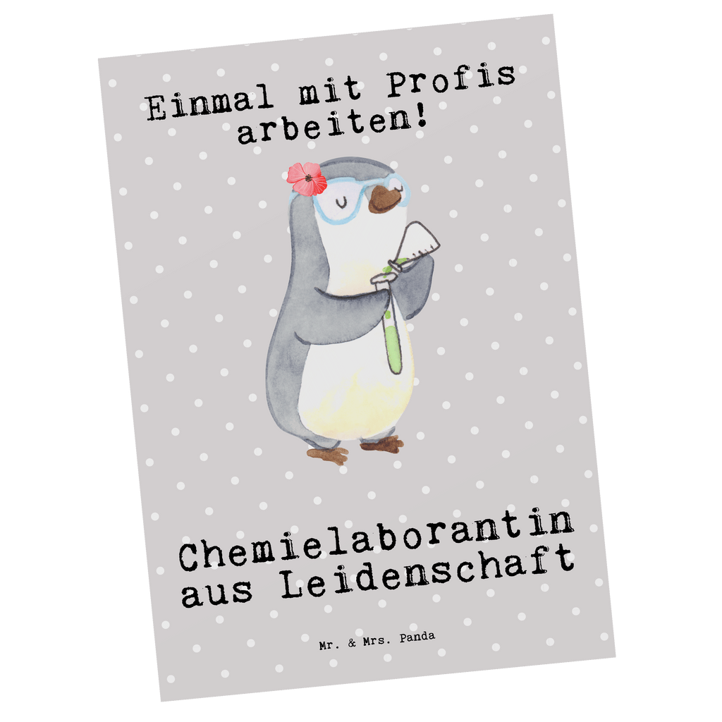 Postkarte Chemielaborantin aus Leidenschaft Postkarte, Karte, Geschenkkarte, Grußkarte, Einladung, Ansichtskarte, Geburtstagskarte, Einladungskarte, Dankeskarte, Ansichtskarten, Einladung Geburtstag, Einladungskarten Geburtstag, Beruf, Ausbildung, Jubiläum, Abschied, Rente, Kollege, Kollegin, Geschenk, Schenken, Arbeitskollege, Mitarbeiter, Firma, Danke, Dankeschön, Chemikerin, Chemielaborantin, Naturwissenschaftlerin, Labor, Studium, Forschung, Wissenschaftlerin