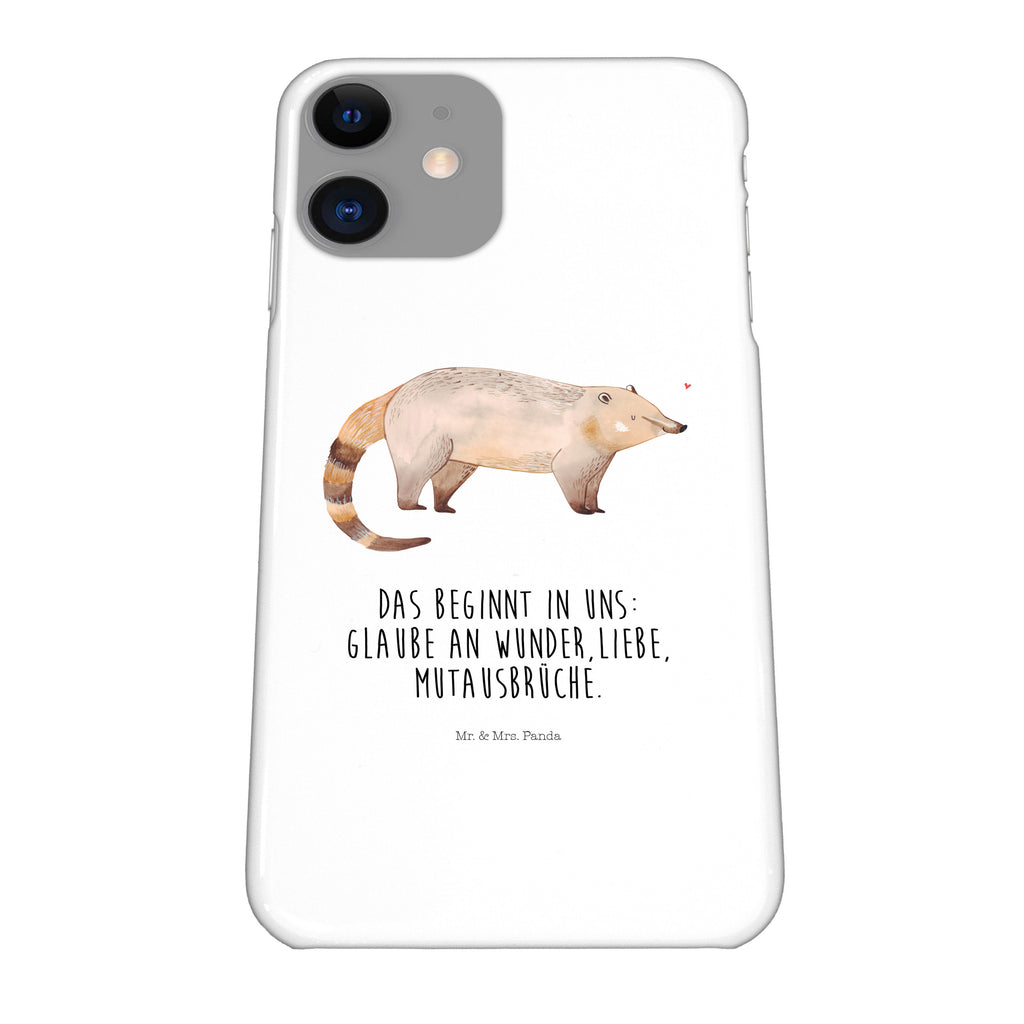 Handyhülle Nasenbär Handyhülle, Handycover, Cover, Handy, Hülle, Iphone 10, Iphone X, Tiermotive, Gute Laune, lustige Sprüche, Tiere, Nasenbär, Nasenbären, Rüsselbär, Bär