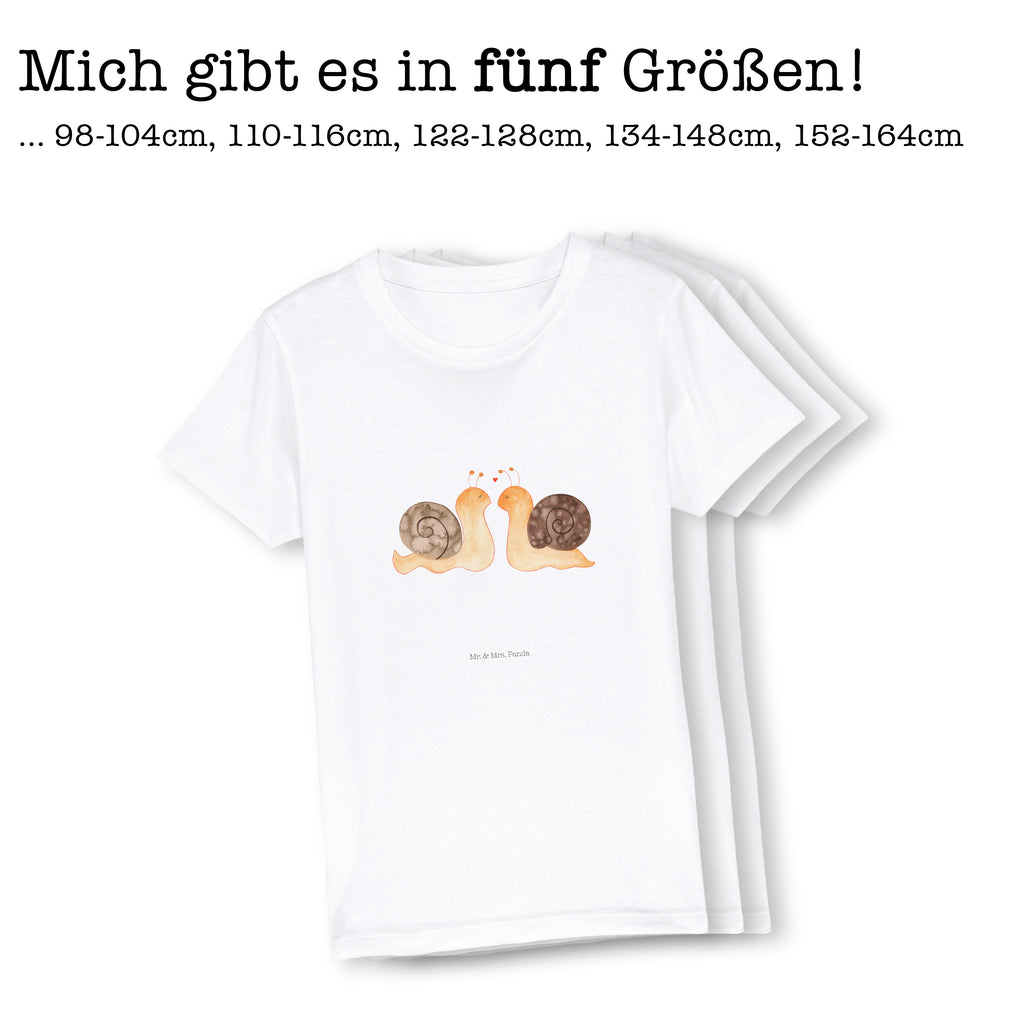 Organic Kinder T-Shirt Schnecken Liebe Kinder T-Shirt, Kinder T-Shirt Mädchen, Kinder T-Shirt Jungen, Liebe, Partner, Freund, Freundin, Ehemann, Ehefrau, Heiraten, Verlobung, Heiratsantrag, Liebesgeschenk, Jahrestag, Hocheitstag