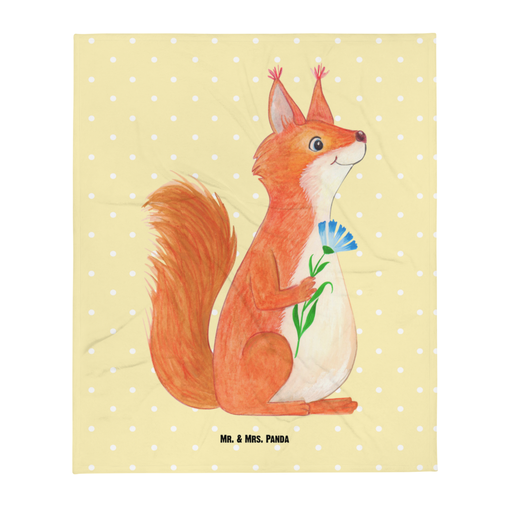 Kuscheldecke Eichhörnchen Blume Decke, Wohndecke, Tagesdecke, Wolldecke, Sofadecke, Tiermotive, Gute Laune, lustige Sprüche, Tiere, Eichhörnchen, Eichhorn, Spruch positiv, Lachen, Spaß, Motivation Sprüche, Motivation Bilder, glücklich Spruch, Spruch Deko