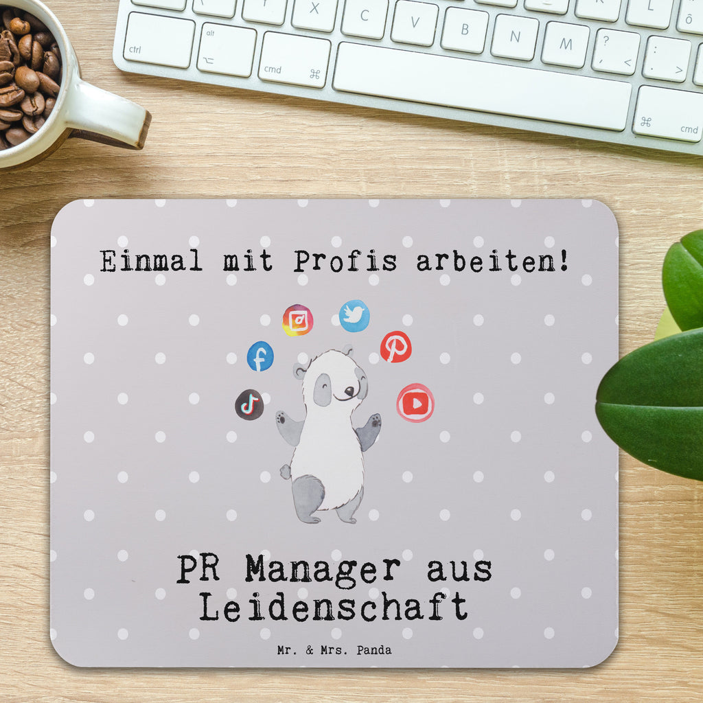 Mauspad PR Manager aus Leidenschaft Mousepad, Computer zubehör, Büroausstattung, PC Zubehör, Arbeitszimmer, Mauspad, Einzigartiges Mauspad, Designer Mauspad, Mausunterlage, Mauspad Büro, Beruf, Ausbildung, Jubiläum, Abschied, Rente, Kollege, Kollegin, Geschenk, Schenken, Arbeitskollege, Mitarbeiter, Firma, Danke, Dankeschön