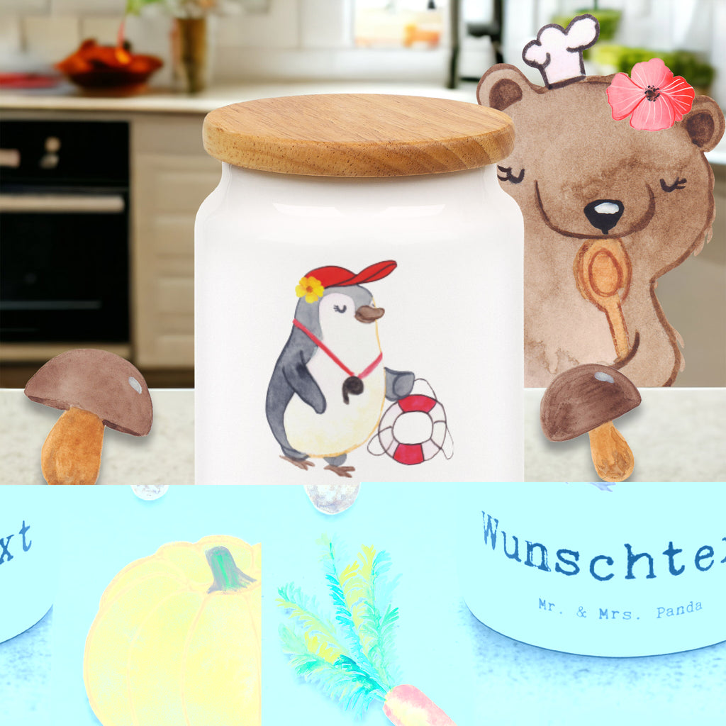 Personalisierte Vorratsdose Bademeisterin mit Herz Personalisierte Vorratsdose, Personalisierte Keksdose, Personalisierte Keramikdose, Personalisierte Leckerlidose, Personalisierte Dose, Personalisierter Vorratsbehälter, Personalisierte Aufbewahrungsdose, Beruf, Ausbildung, Jubiläum, Abschied, Rente, Kollege, Kollegin, Geschenk, Schenken, Arbeitskollege, Mitarbeiter, Firma, Danke, Dankeschön, Bademeisterin, Rettungsschwimmerin, Schwimmmeisterin, Schwimmbad, Freibad, Badeanstalt, Schwimmverein, Schwimmschule