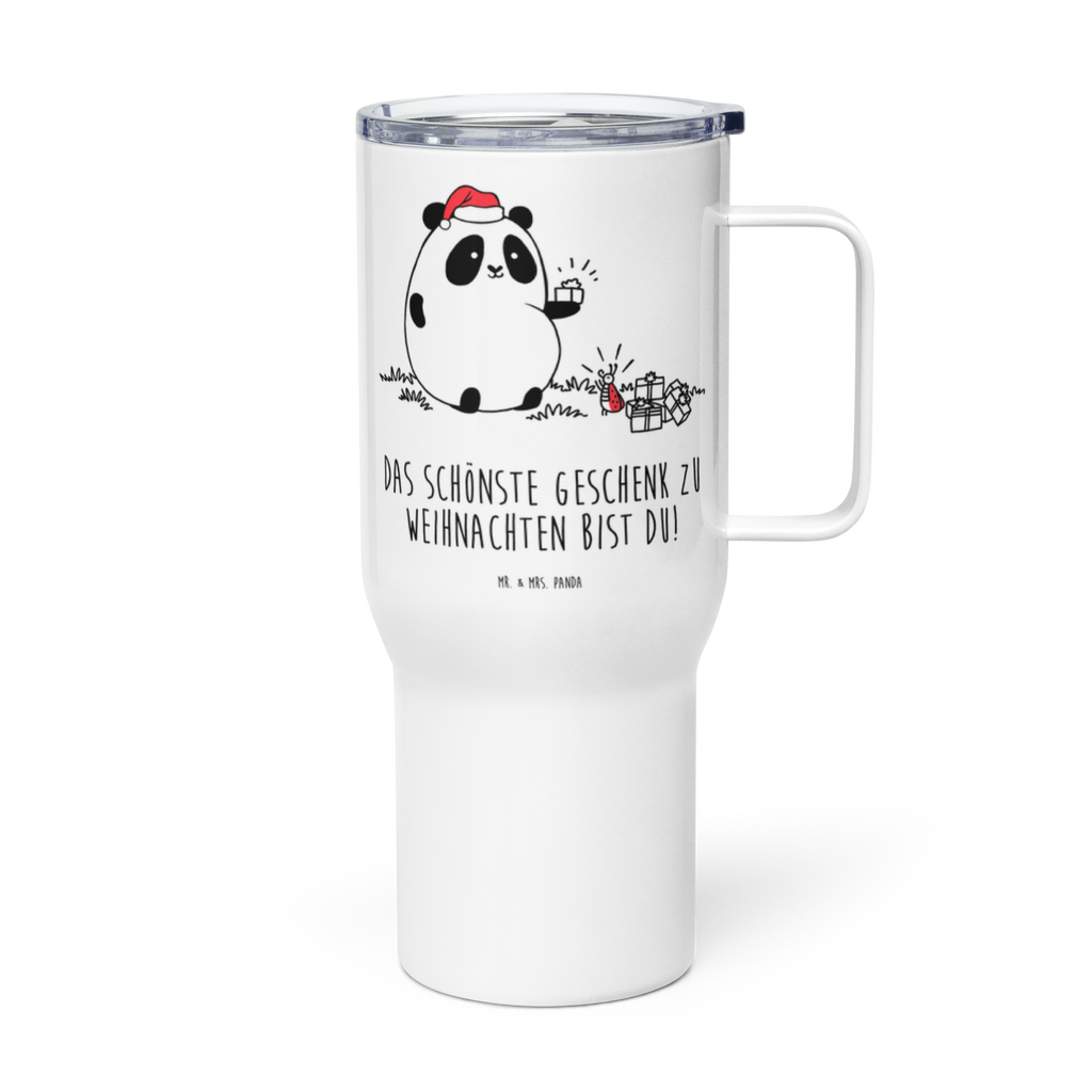 XXL Thermobecher Panda Weihnachtsgeschenk Thermobecher, XL Thermobecher, Reisebecher, XL Reisetasse, Großer Thermobecher, Autobecher, Jumbo Becher