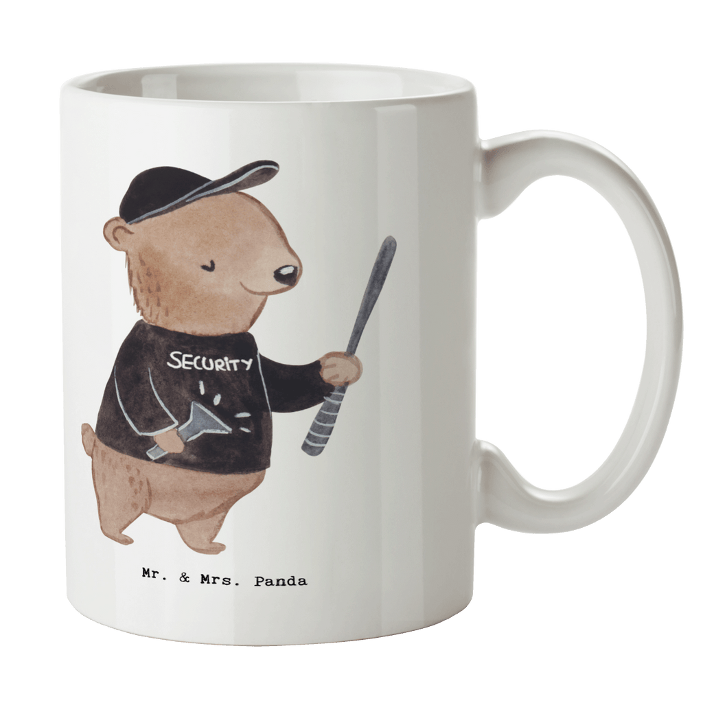 Tasse Security Mitarbeiter mit Herz Tasse, Kaffeetasse, Teetasse, Becher, Kaffeebecher, Teebecher, Keramiktasse, Porzellantasse, Büro Tasse, Geschenk Tasse, Tasse Sprüche, Tasse Motive, Kaffeetassen, Tasse bedrucken, Designer Tasse, Cappuccino Tassen, Schöne Teetassen, Beruf, Ausbildung, Jubiläum, Abschied, Rente, Kollege, Kollegin, Geschenk, Schenken, Arbeitskollege, Mitarbeiter, Firma, Danke, Dankeschön