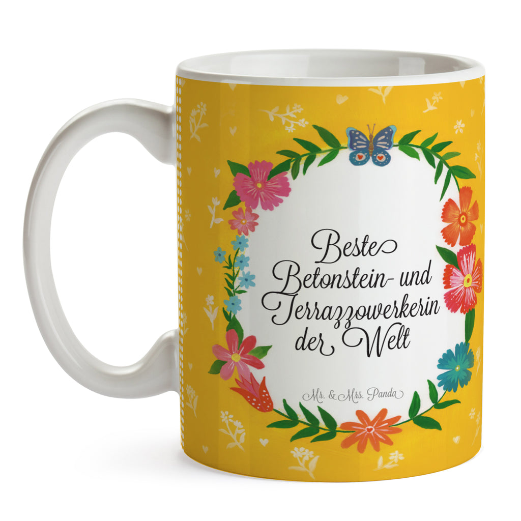 Tasse Design Frame Happy Girls Betonstein- und Terrazzowerkerin Tasse, Kaffeetasse, Teetasse, Becher, Kaffeebecher, Teebecher, Keramiktasse, Porzellantasse, Büro Tasse, Geschenk Tasse, Tasse Sprüche, Tasse Motive, Kaffeetassen, Tasse bedrucken, Designer Tasse, Cappuccino Tassen, Schöne Teetassen, Geschenk