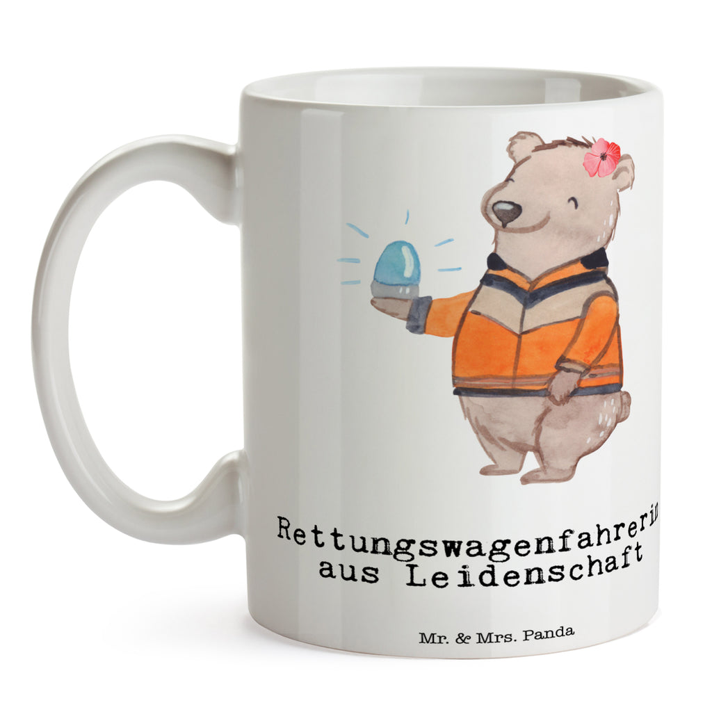 Tasse Rettungswagenfahrerin aus Leidenschaft Tasse, Kaffeetasse, Teetasse, Becher, Kaffeebecher, Teebecher, Keramiktasse, Porzellantasse, Büro Tasse, Geschenk Tasse, Tasse Sprüche, Tasse Motive, Kaffeetassen, Tasse bedrucken, Designer Tasse, Cappuccino Tassen, Schöne Teetassen, Beruf, Ausbildung, Jubiläum, Abschied, Rente, Kollege, Kollegin, Geschenk, Schenken, Arbeitskollege, Mitarbeiter, Firma, Danke, Dankeschön