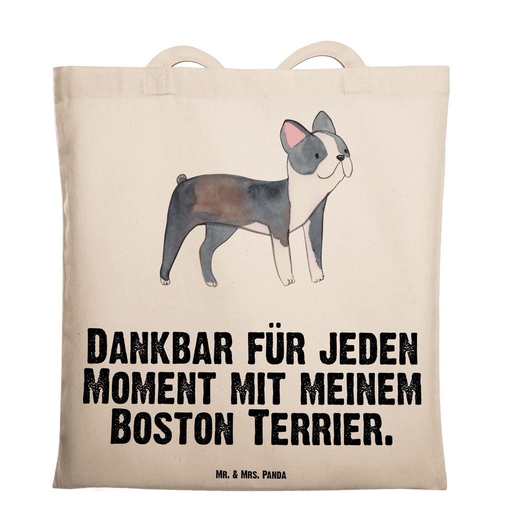 Tragetasche Boston Terrier Moment Beuteltasche, Beutel, Einkaufstasche, Jutebeutel, Stoffbeutel, Tasche, Shopper, Umhängetasche, Strandtasche, Schultertasche, Stofftasche, Tragetasche, Badetasche, Jutetasche, Einkaufstüte, Laptoptasche, Hund, Hunderasse, Rassehund, Hundebesitzer, Geschenk, Tierfreund, Schenken, Welpe, Boston Terrier