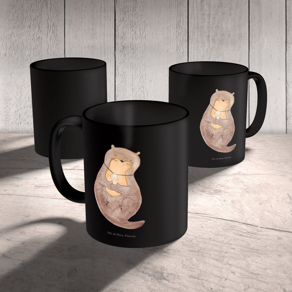 Tasse Otter Muschel Tasse, Kaffeetasse, Teetasse, Becher, Kaffeebecher, Teebecher, Keramiktasse, Porzellantasse, Büro Tasse, Geschenk Tasse, Tasse Sprüche, Tasse Motive, Kaffeetassen, Tasse bedrucken, Designer Tasse, Cappuccino Tassen, Schöne Teetassen, Otter, Fischotter, Seeotter, Otterliebe, grübeln, träumen, Motivation, Tagträumen, Büro